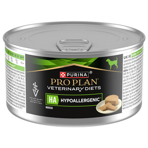 Вологий корм Purina Pro Plan Veterinary Diets HA Hypoallergenic для собак для зниження ознак інгредієнтної та нутрієнтної непереносимості