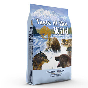 Taste of the Wild Pacific Stream сухий беззерновий корм для дорослих собак усіх порід з лососем