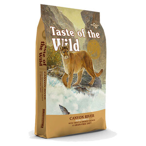 Taste of the Wild Canyon River сухий беззерновий корм для котів з фореллю та копченим лососем