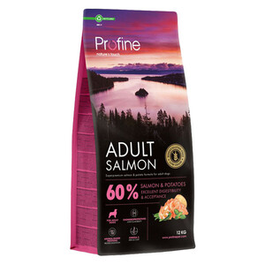 Profine Adult Salmon сухий корм для дорослих собак всіх порід (лосось та картопля)