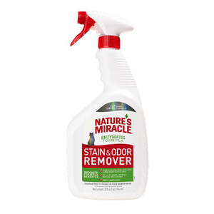 8in1 Nature’s Miracle Cat Stain & Odor Remover Spray спрей для усунення плям та запахів від котів