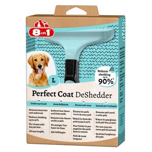 8in1 Perfect Coat дешеддер для вичісування собак L 10 см