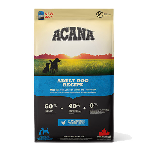 Acana Adult Dog Recipe Сухий корм для дорослих собак всіх порід  11.4 кг