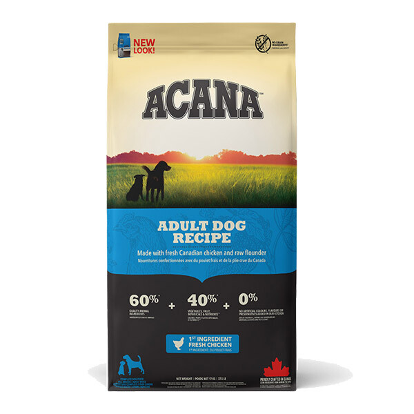 Acana Adult Dog Recipe Сухий корм для дорослих собак всіх порід  17 кг