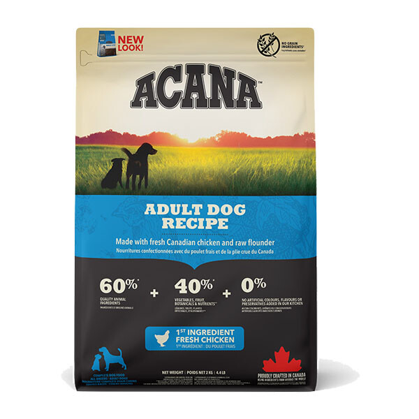 Acana Adult Dog Recipe Сухий корм для дорослих собак всіх порід  2 кг