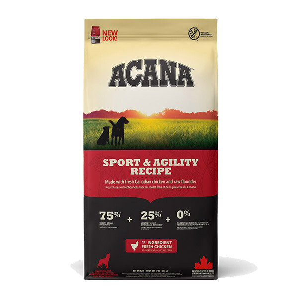 Acana Sport&Agility Recipe Сухий корм для дорослих активних собак всіх порід 17 кг