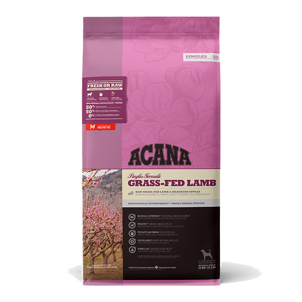 Acana Grass-Fed Lamb Сухий корм для собак всіх порід та стадій життя 17 кг