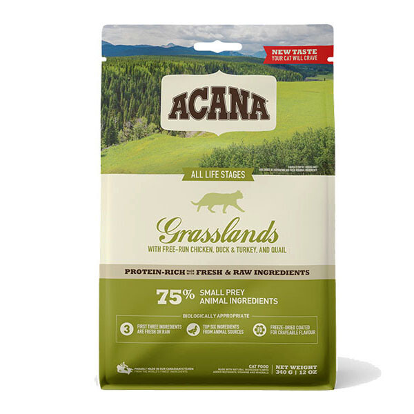 Acana Grasslands Cat Сухий корм для дорослих котів  4.5 кг