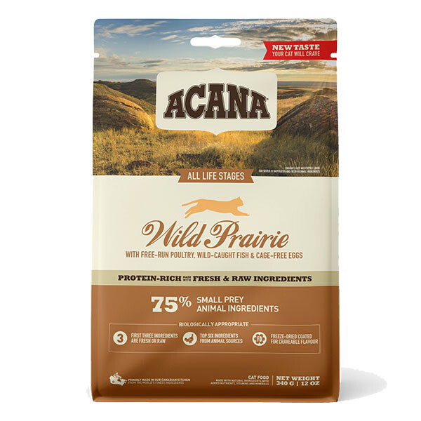 Acana Wild Prairie Cat Сухий корм для котів всіх порід і стадій життя  340 г