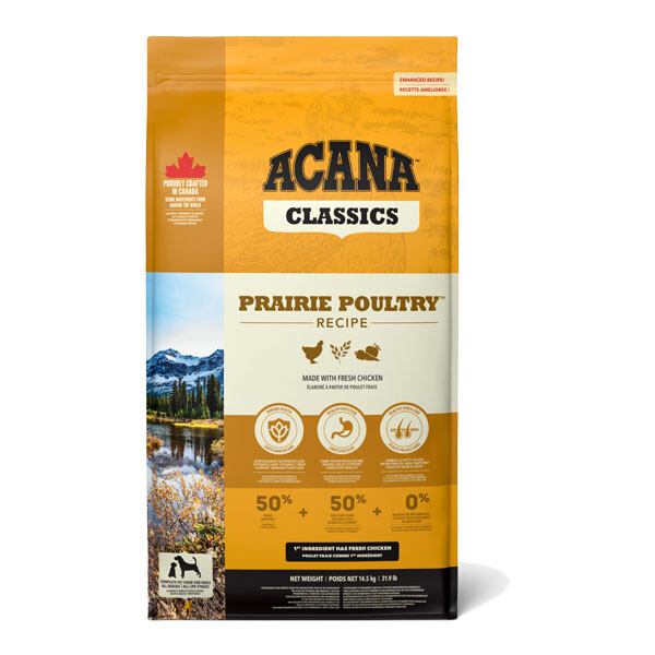 Acana Prairie Poultry Recipe Сухий корм для всіх порід та стадій життя 14.5 кг