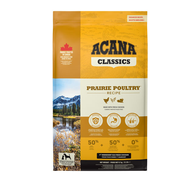 Acana Prairie Poultry Recipe Сухий корм для всіх порід та стадій життя 9.7 кг