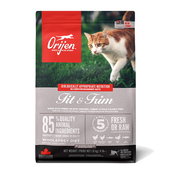 Orijen Fit&Trim Сухий корм для котів з надмірною вагою 1.8 кг