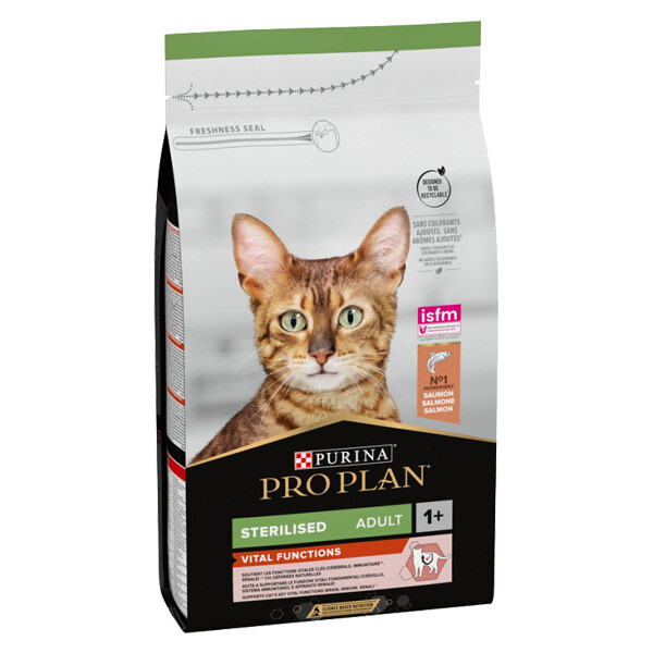 Pro Plan Vital Functions Сухий корм для стерилізованих котів Лосось 1.5 кг