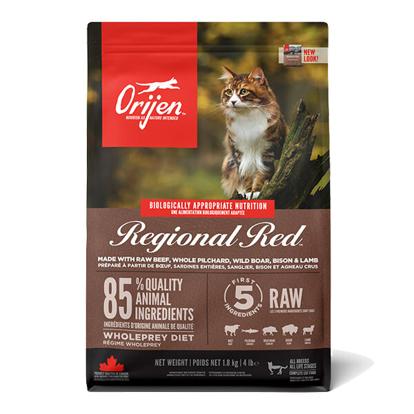 Сухий корм Orijen Regional Red Cat для котів всіх порід та всіх стадій життя 1.8 кг