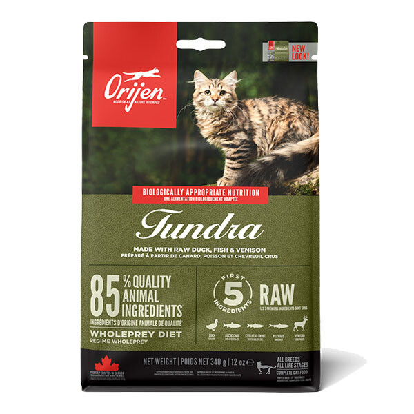 Сухий корм Orijen Tundra Cat для всіх порід та всіх стадій життя 340 г