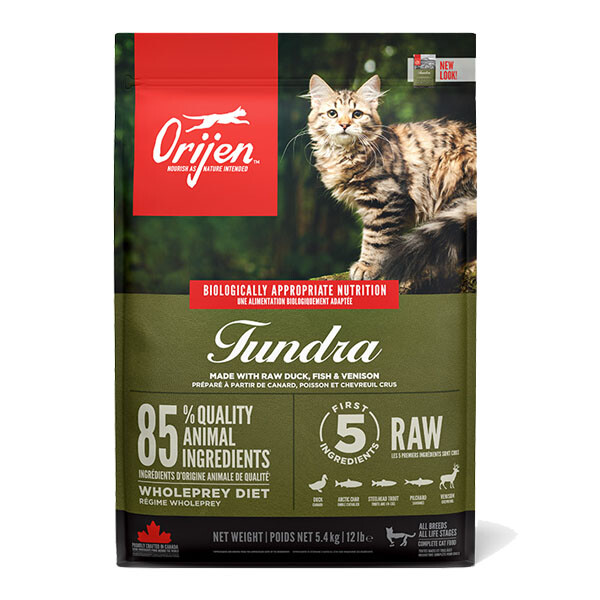 Сухий корм Orijen Tundra Cat для всіх порід та всіх стадій життя 5.4 кг