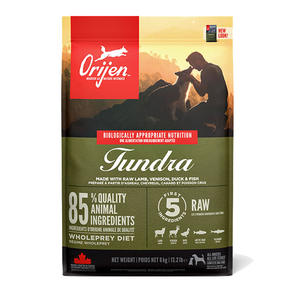 Сухий корм Orijen Tundra Dog для всіх порід та всіх стадій життя 6 кг