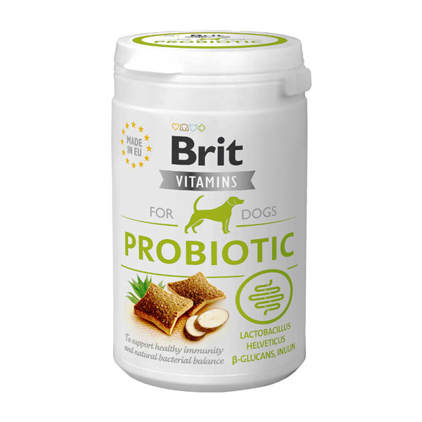 Brit Vitamins Probiotic для підтримки імунітету та нормалізації травлення у собак 150 г
