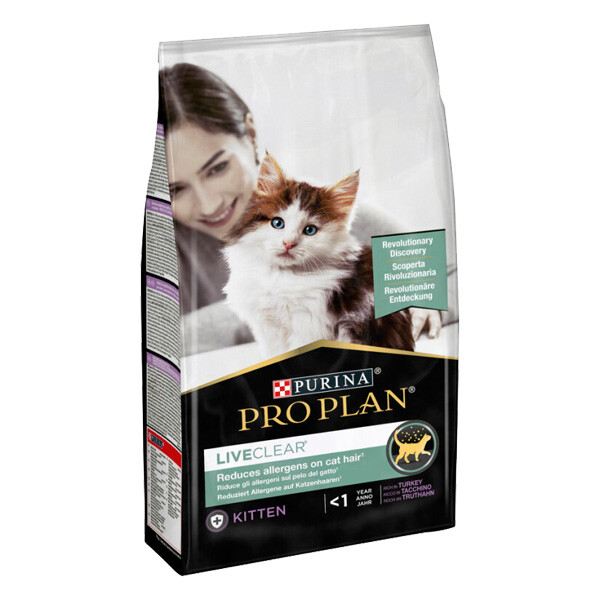 Сухий корм Pro Plan LIVECLEAR KITTEN для кошенят (індичка) 1.4 кг