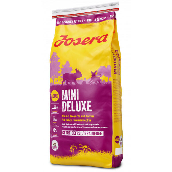 Сухий корм Josera Mini Delux для дорослих собак малих порід із чутливим травленням 900 г