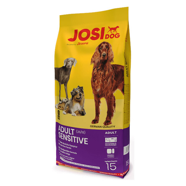 Сухий корм Josera JosiDog Adult Sensitive для дорослих собак з чутливим травленням 15 кг