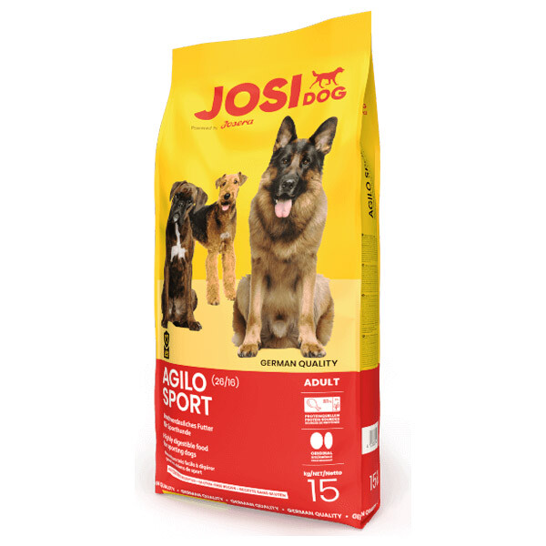 Сухий корм Josera JosiDog Agilo Sport для дорослих спортивних собак 15 кг