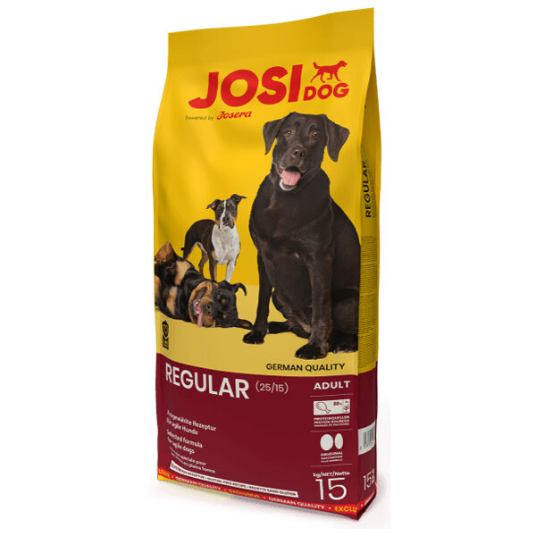 Сухий корм Josera JosiDog Regular для дорослих динамічних собак 15 кг