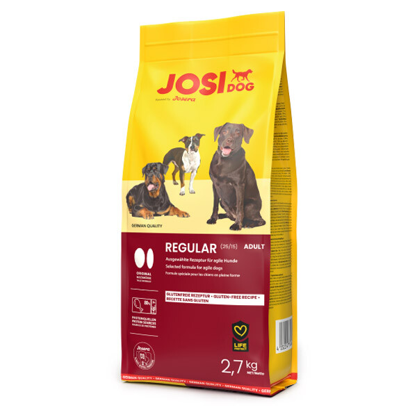 Сухий корм Josera JosiDog Regular для дорослих динамічних собак 2.7 кг