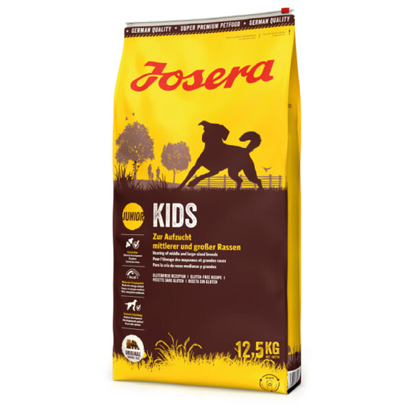 Сухий корм Josera Kids для цуценят середніх та великих порід 12.5 кг