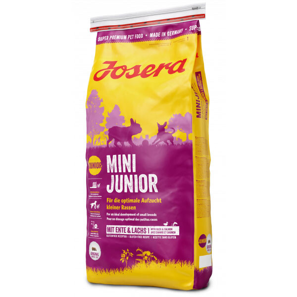 Сухий корм Josera Mini Junior для дорослих собак та цуценят малих порід 900 г