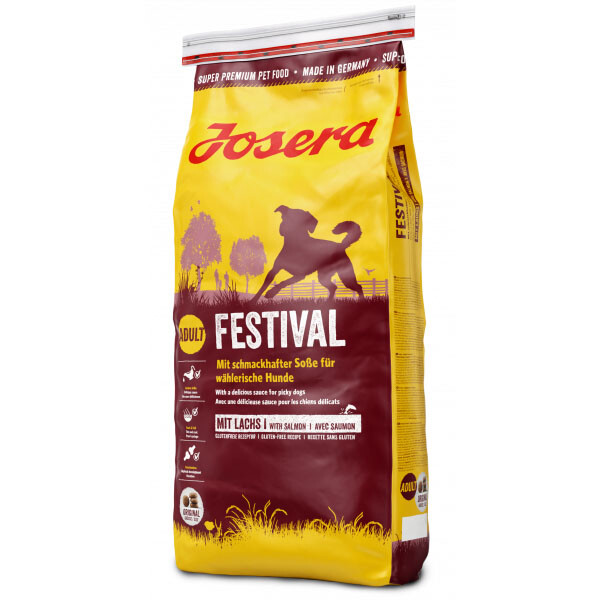 Сухий корм Josera Festival для вибагливих собак (лосось) 900 г