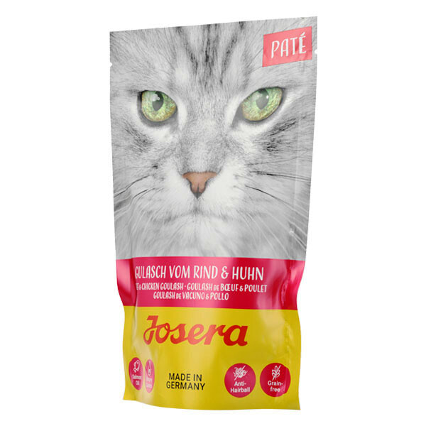 Вологий беззерновий корм Josera Pate гуляш з яловичиною та куркою 85 г