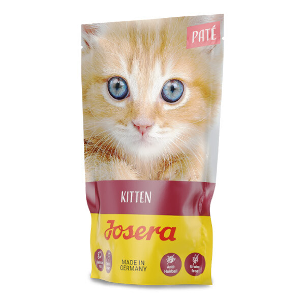 Вологий беззерновий корм Josera Pate паштет з куркою для кошенят 85 г
