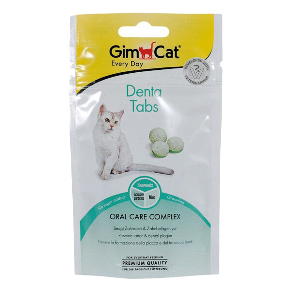 GimCat Every Day Dental вітаміни для здоров'я зубів у котів 40 г