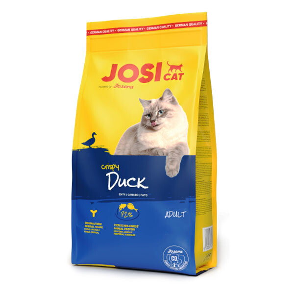 Сухий корм JosiCat Crispy Duck для дорослих котів (качка) 650 г