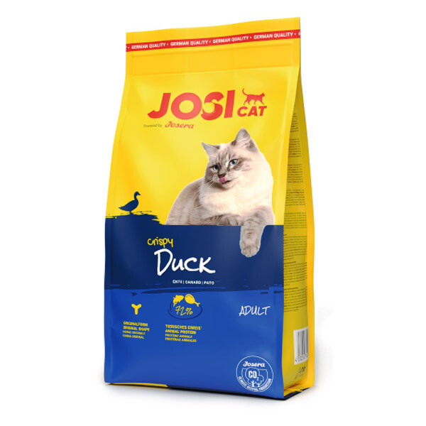 Сухий корм JosiCat Crispy Duck для дорослих котів (качка) 1.9 кг