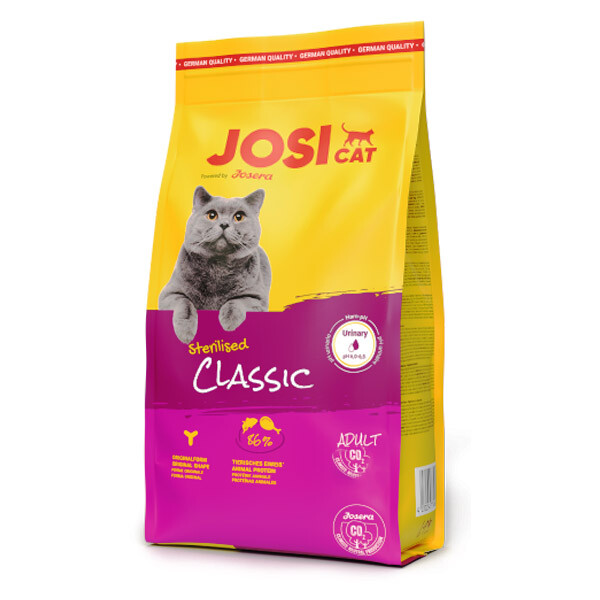 Сухий корм JosiCat Sterilised Classic для дорослих стерилізованих котів  10 кг