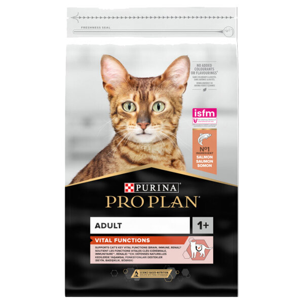 Pro Plan Vital Functions Сухий корм для котів Лосось 10 кг