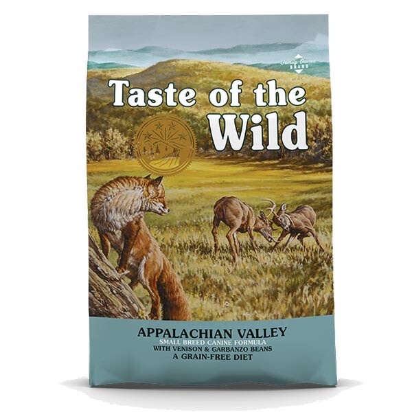 Taste of the Wild Appalachian Valley Small Breed сухий беззерновий корм для дорослих собак малих порід з косулею 12.2 кг