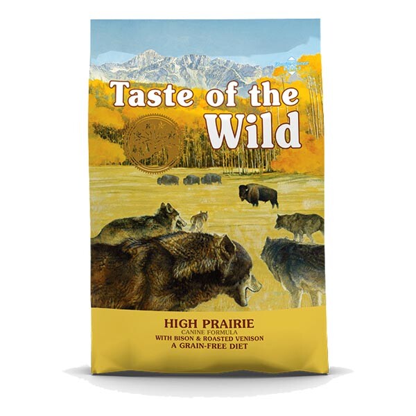 Taste of the Wild High Prairie сухий беззерновий корм з запеченим бізоном та олениною 5.6 кг