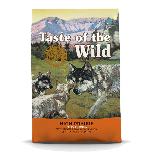 Taste of the Wild High Prairie Puppy сухий беззерновий корм з бізоном та запеченою косулею 2 кг