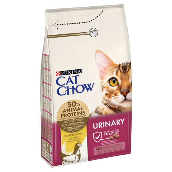 Cat Chow Adult Urinary Tract Health Сухий корм для дорослих котів (курка) 1.5 кг