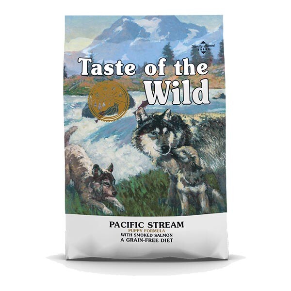 Taste of the Wild Pacific Stream Puppy сухий беззерновий корм для цуценят з копченим лососем 12.2 кг