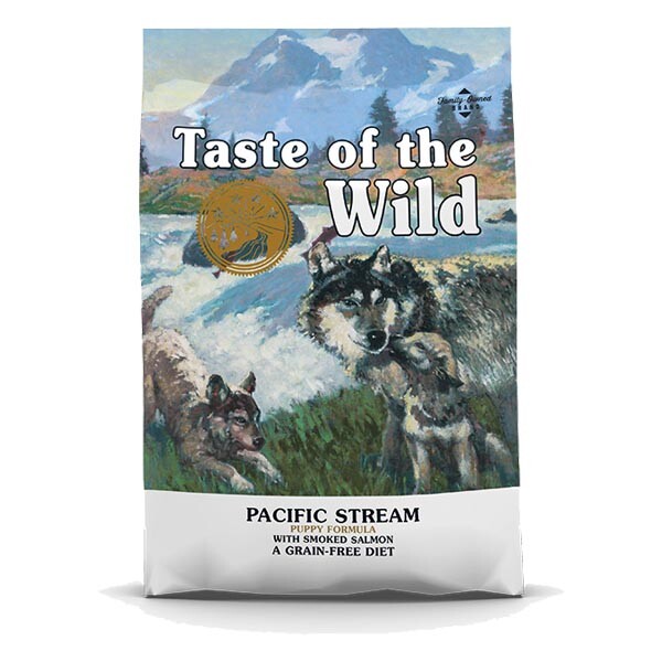 Taste of the Wild Pacific Stream Puppy сухий беззерновий корм для цуценят з копченим лососем 5.6 кг