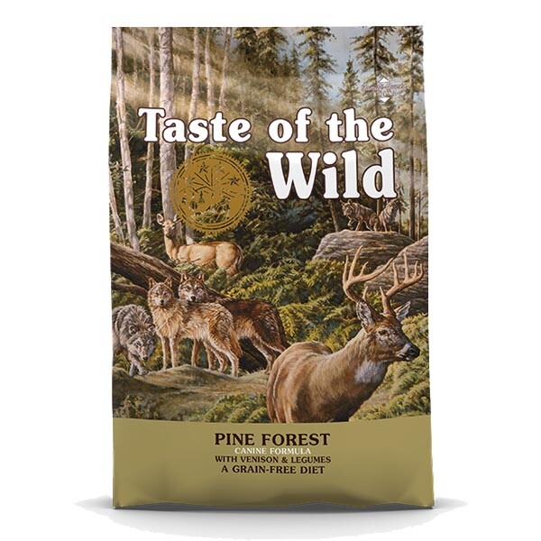 Taste of the Wild Pine Forest Сухий корм для собак всіх порід та стадій життя (оленина) 12.2 кг