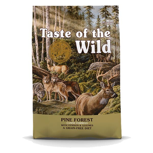 Taste of the Wild Pine Forest Сухий корм для собак всіх порід та стадій життя (оленина) 5.6 кг