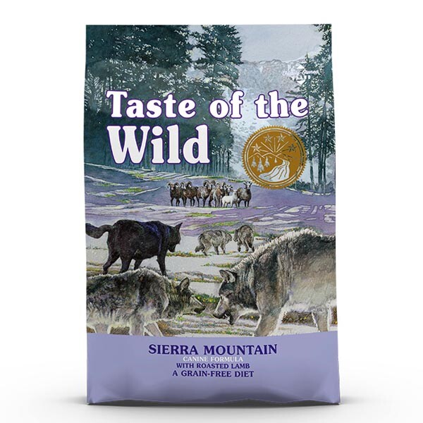 Taste of the Wild Sierra Mountain сухий беззерновий корм для собак з ягням 12.2 кг
