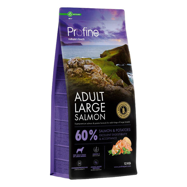Profine Large Salmon сухий корм для собак великих порід (лосось і картопля) 12 кг