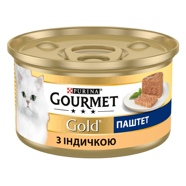Gourmet GOLD Вологий корм (індичка) 85 г