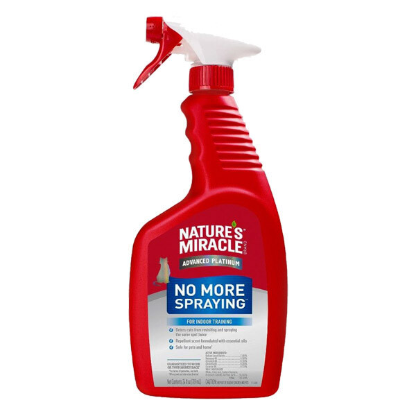 8in1 Nature's Miracle JFC No More Spraying спрей для котів від повторних міток  709 мл